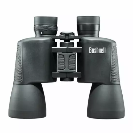 Bushnell Powerview 10x50 Porro Prism Binoculars, Instafocus, Black 131056