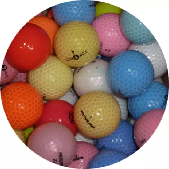 Crystal Mix Near Mint AAAA 50 Used Golf Balls 4A