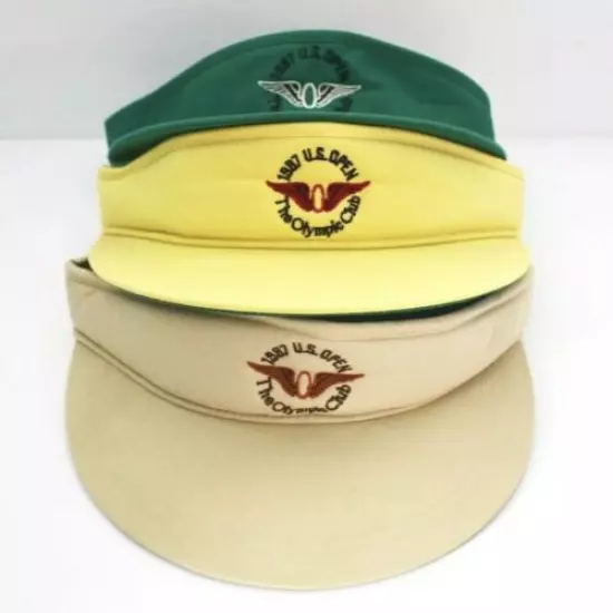 Vintage 1987 U.S. Open The Olympic Club LaMode Golf Visors