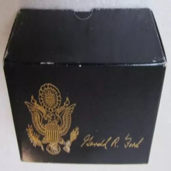 PRESIDENT GERALD R. FORD GOLF BALLS-GIFT PACK OF 3 BALLS-EACH IN INDIVIDUAL BOX