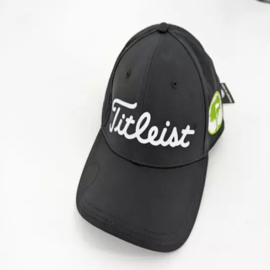 Titleist Black Hat Adjustable with Magnetic Pin and Side Logo NWT