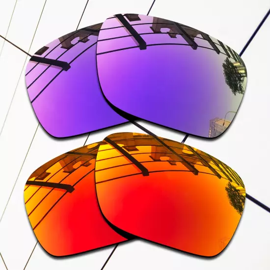 TRUE POLARIZED Replacement Lenses for-Oakley Fuel Cell OO9096 Multi-Colors