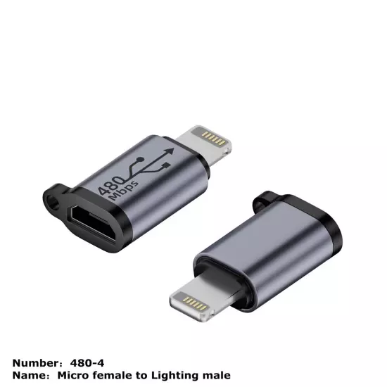 480Mb Micro USB to Mini USB Adapter Type-C Female to Mini USB 2.0 Male Converter