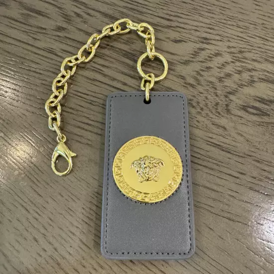 Authentic Versace Medusa Luggage Tag Name/Address