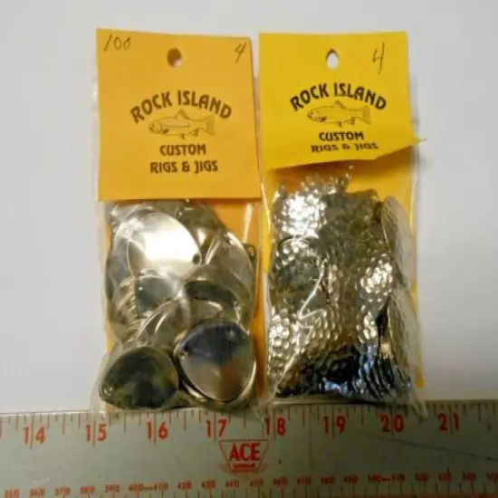 ROCK ISLAND SPORTS Colorado Spinner blades # 4 100 ct 