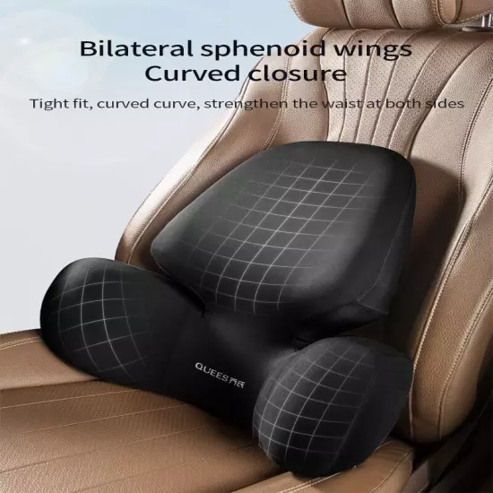 Car Lumbar Support Pillow Auto Neck Pillow Waist Support Universal Cushion