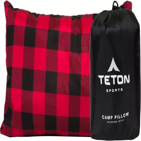 Camp Pillow; Great for Travel, Camping and Backpacking; Washable