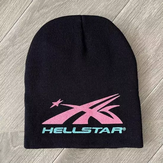 Hell Studios star Sample Beanie Hat Knitted Casual High Street Woolen Cold Hat