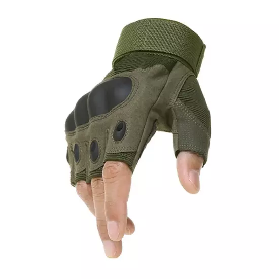 Outdoor Tactical Gloves Sport Gloves Half Finger Type Men Combat Gloves Shooting