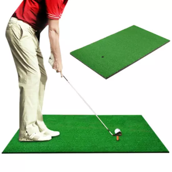 Fairway Golf Chipping Driving Range Commercial Practice Hitting Aid Mat W/ Tee 