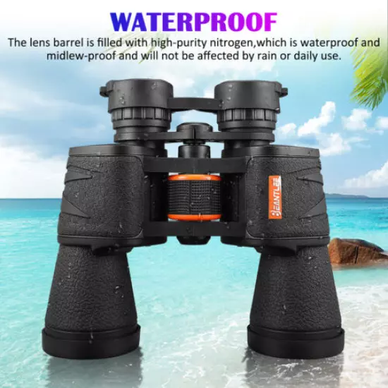 20x50 Binoculars BAK4 Prism FMC Lens HD Professional Telescope for Bird Watching