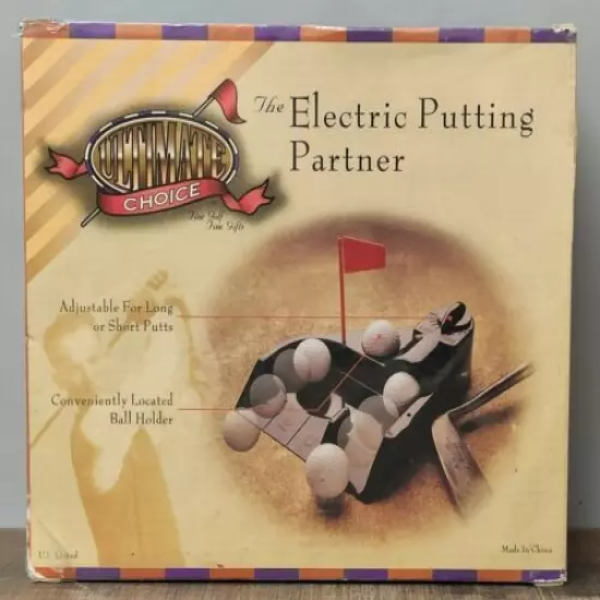 Ultimate Choice The Electric Putting Partner