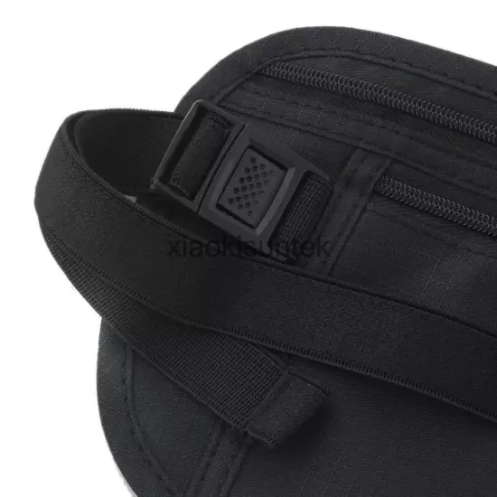 New Travel Waist Hidden Pouch Security Money Waist Belt Sport Fanny Pack Bag 