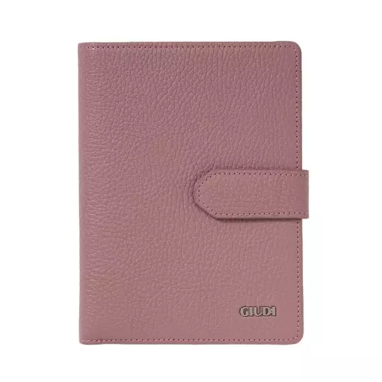 Giudi Hospital Wallet Medication Notebook Medical Card Holder Book Leather 781