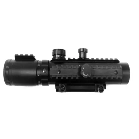 Ade Advanced Optics 1-3x30 Premium IlluminatedRed Cross Electro Sight Riflescope