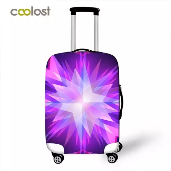 Colorful Luggage Suitcase Protector Cover Elastic Anti- Dust Scratch Case Bag