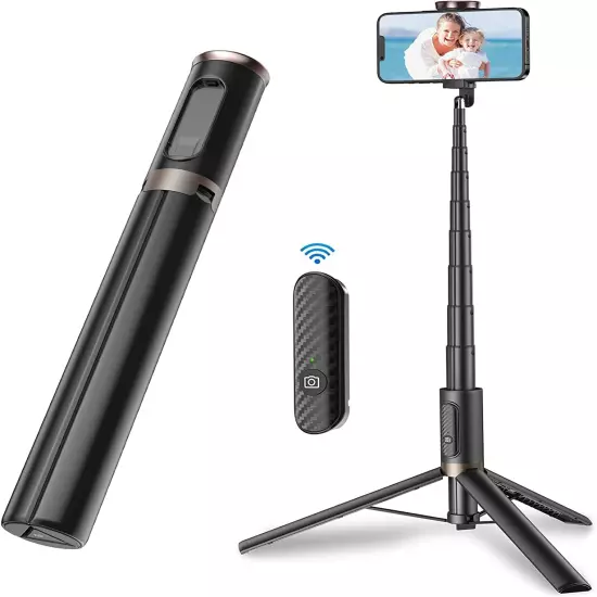 TONEOF 60" Cell Phone Selfie Stick Tripod,Smartphone Tripod Stand All-In-1 with 