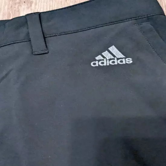 ADIDAS Adi Golf Shorts Men's SIZE 38 Black Three Stripes Logo GU2683 NWT $60