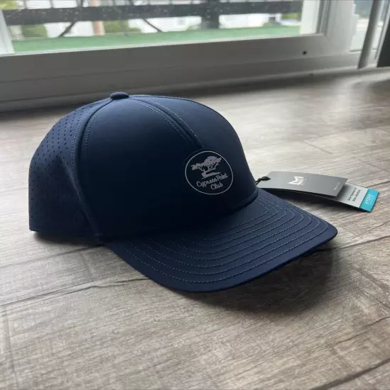 BRAND NEW TAGS Rare CYPRESS POINT GOLF CLUB Melin Golf Hat CPC HAT NAVY NEW