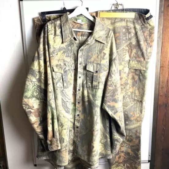 Redhead Camo Mens 6XLT Shirt And Pants Set Hunting Clothes