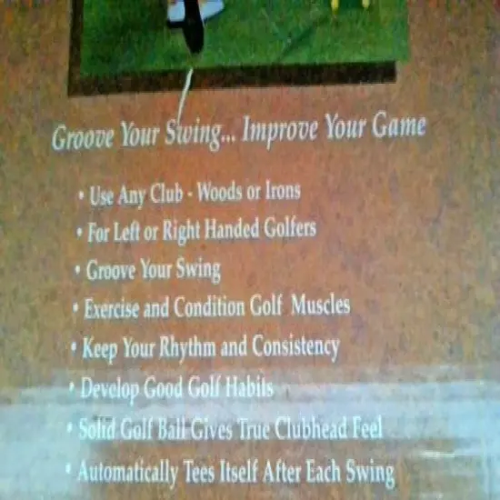 Club Champ Swing Groover " GOLFER'S SECERT WEAPON ! IMPROVE YOUR GAME !