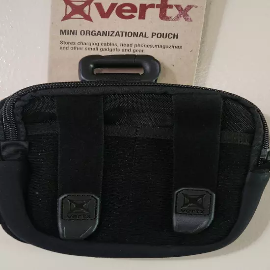 Vertx Mini Organizational Pouch NEW! Small gadgets/headphones/magazines black