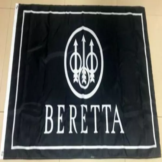 BERETTA Banner Poster 3x5ft Sticker AR Parts Decal Rifle Pistol M218 Gun