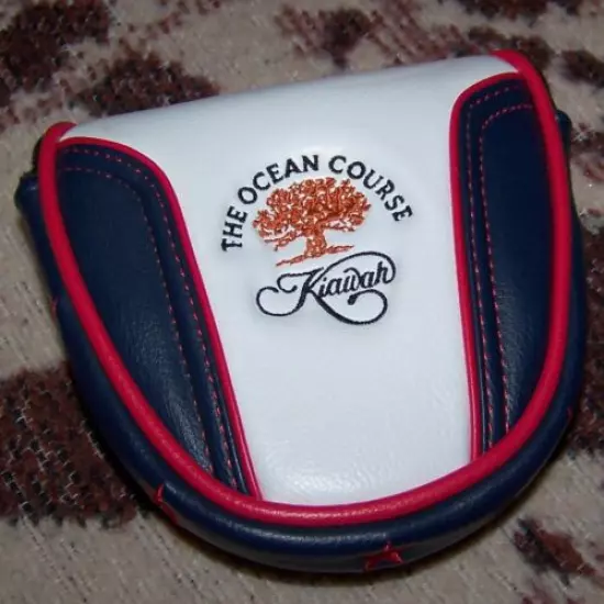 NEW PRG Magnetic Mallet Putter Head Cover KIAWAH ISLAND THE OCEAN COURSE TOP 100