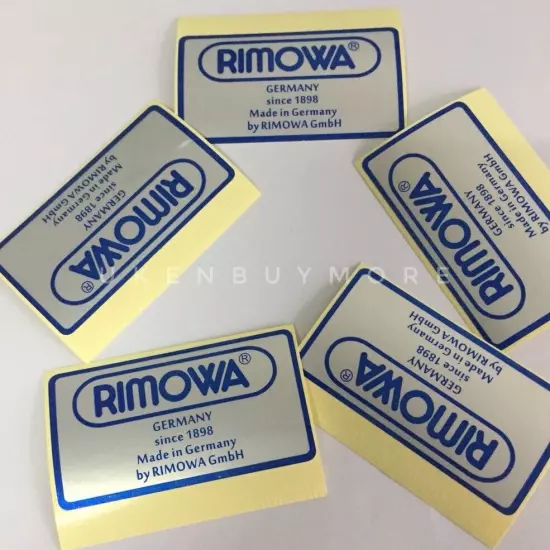 Rimowa Classic Craft Cloth Sticker Inner Logo Nameplate emblem Label Hang Tag