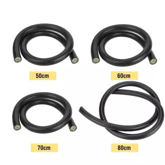 3x16MM Rubber Tube for Speargun Diving Natural Latex Black Sling Band