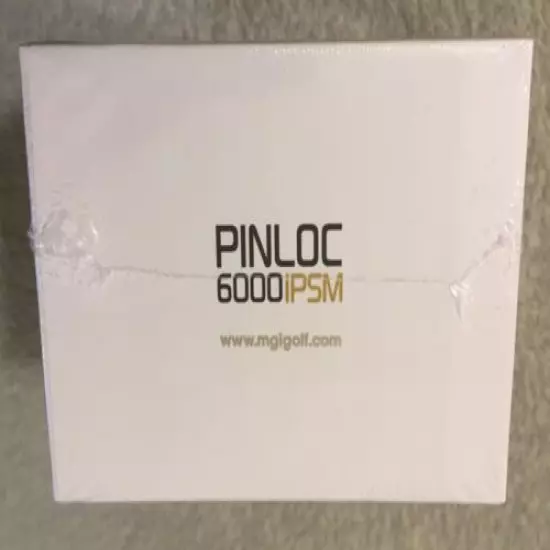 NEW!!! Pinloc 6000 IPSM Grey/Gold Accents Range Finder