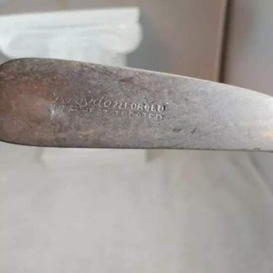 Vintage Hickory Shaft Golf Club Kroydon M8 Jigger 33 Degrees RH