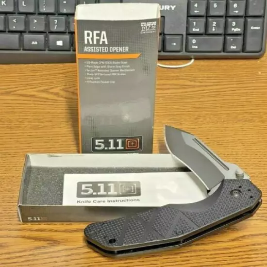 Tactical 5.11 Unisex RFA Plain Assisted Opener Knife