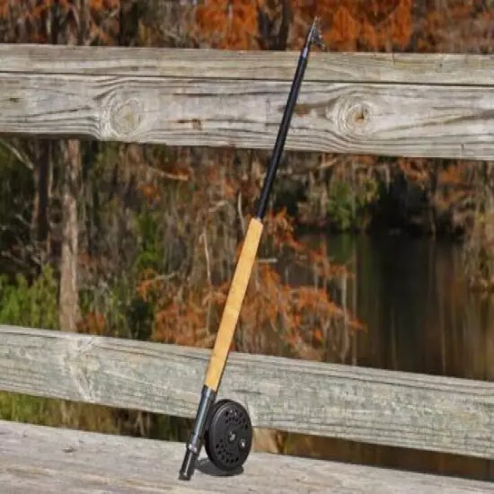 8 Ft 5 In TROUT FLY FISH CARBON Telescoping Rod & Reel Combo FTUSA® Ships Daily