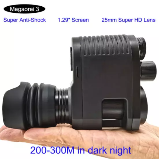 Megaorei3 Night Vision Scope for Rifle Optical Sight Telescope Hunting Camera