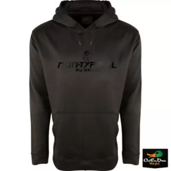 DRAKE NON TYPICAL MIDWEIGHT BLACKOUT PERFORMANCE HOODIE WITH AGION ACTIVE XL