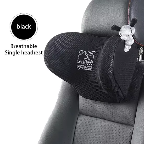 Car Headrest Neck Support Seat Lumbar Pillow Auto Protector Cushion Neck Pillow