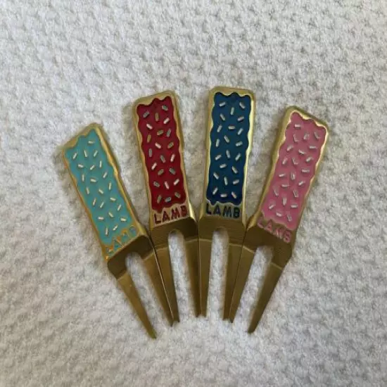 Lamb Crafted OG Eclair Divot Tool Set Tyson Pivot Sprinkles Blue Red Pink White