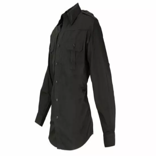 Propper Ripstop Reinforced Tactical Long-Sleeve Shirt (Black/Large) 37724