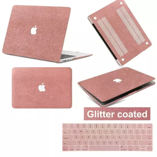 Shinny Glitter Rainbow Hard Case KB Cover For New Macbook Pro Air 11 13 14 15 16