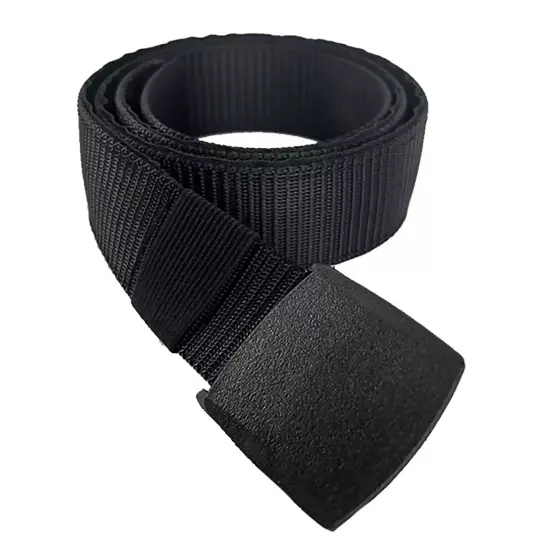 1PC 120CM Fashion Black Nylon Travel Security Money Belt Hidden Money Pocket