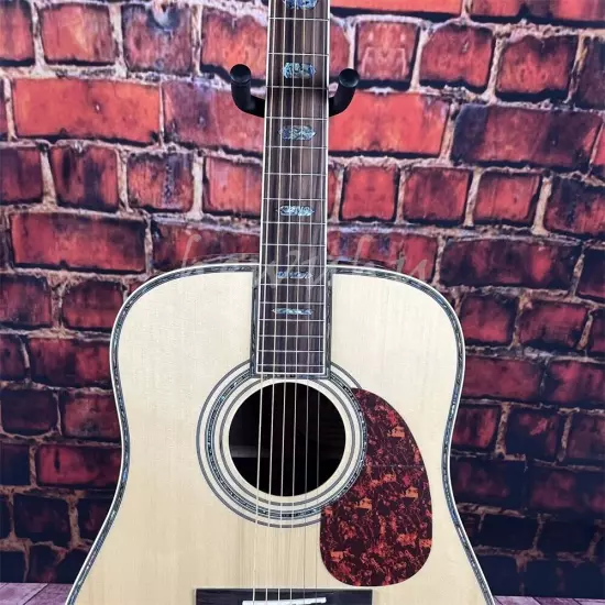 Custom D-45 acoustic guitar solid spruce top 41-inch in stock shipping quickly