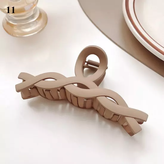 Large Size Hair Claw Hair Clips Women Marbling Acrylic Hair Crab Clamp Hairpins│