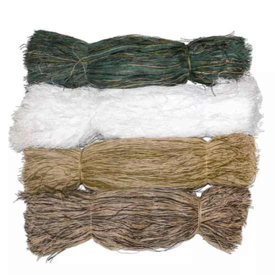 Desert Jungle Synthetic Ghillie Thread Bundles DIY Hunting Camouflage Yarns Suit