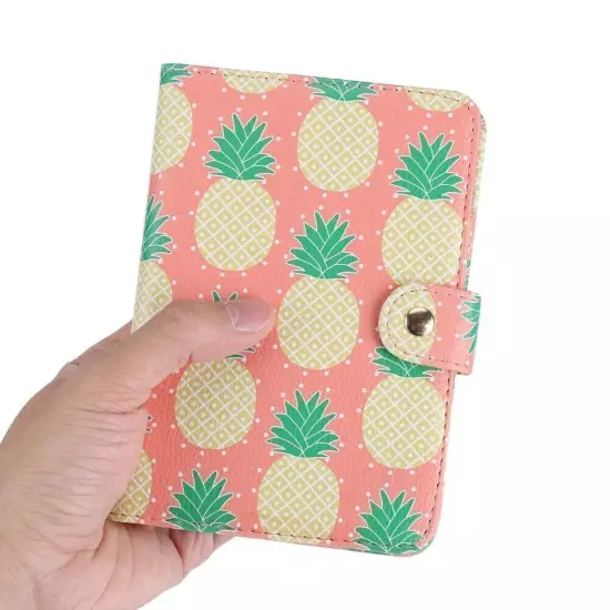 Cute Printing PU Leather Passport Holder Protection Cover ID Credit Cards Case 1