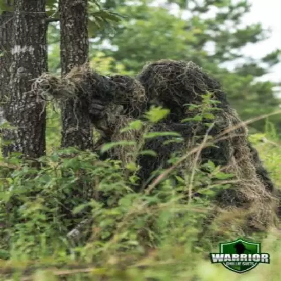 Arcturus Warrior Ghillie Suit - Military with Kids, Woodland 