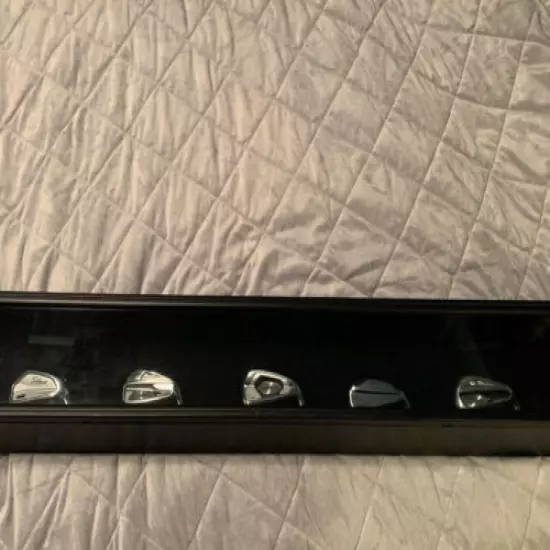 Titleist Custom Iron Head Shadow Box One Of Kind Memorabilia~MAKE ME A OFFER!