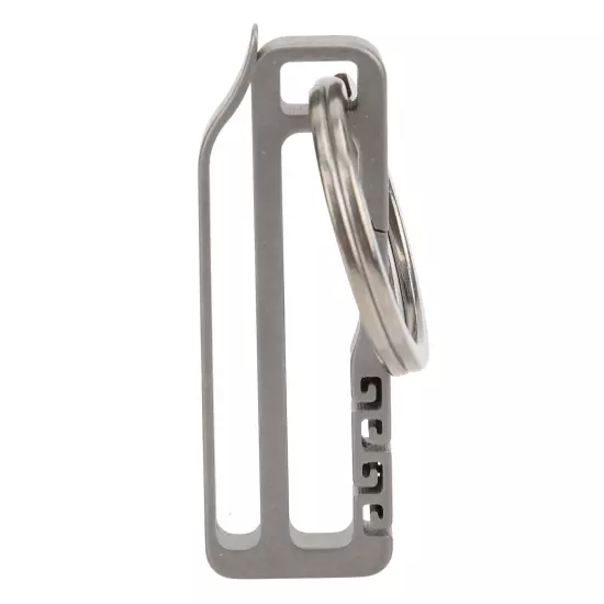 Titanium Alloy Belt Hang Buckle Durable Key Chain Waist Hanging Ring Key