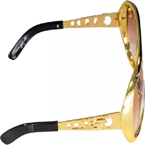 Adult Halloween Elvis Costume Glasses - Iconic Cosplay Accessory for King Look