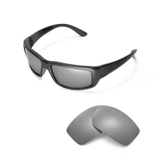 Walleva Titanium Polarized Replacement Lenses For Costa Del Mar Fantail